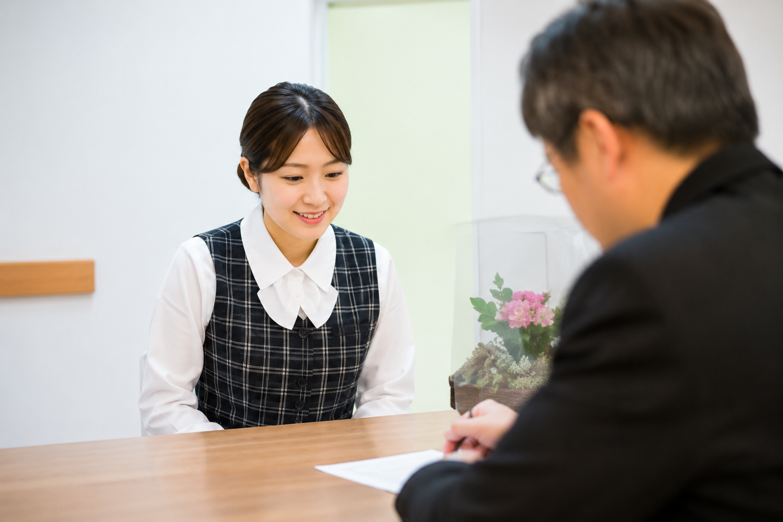 1.受付